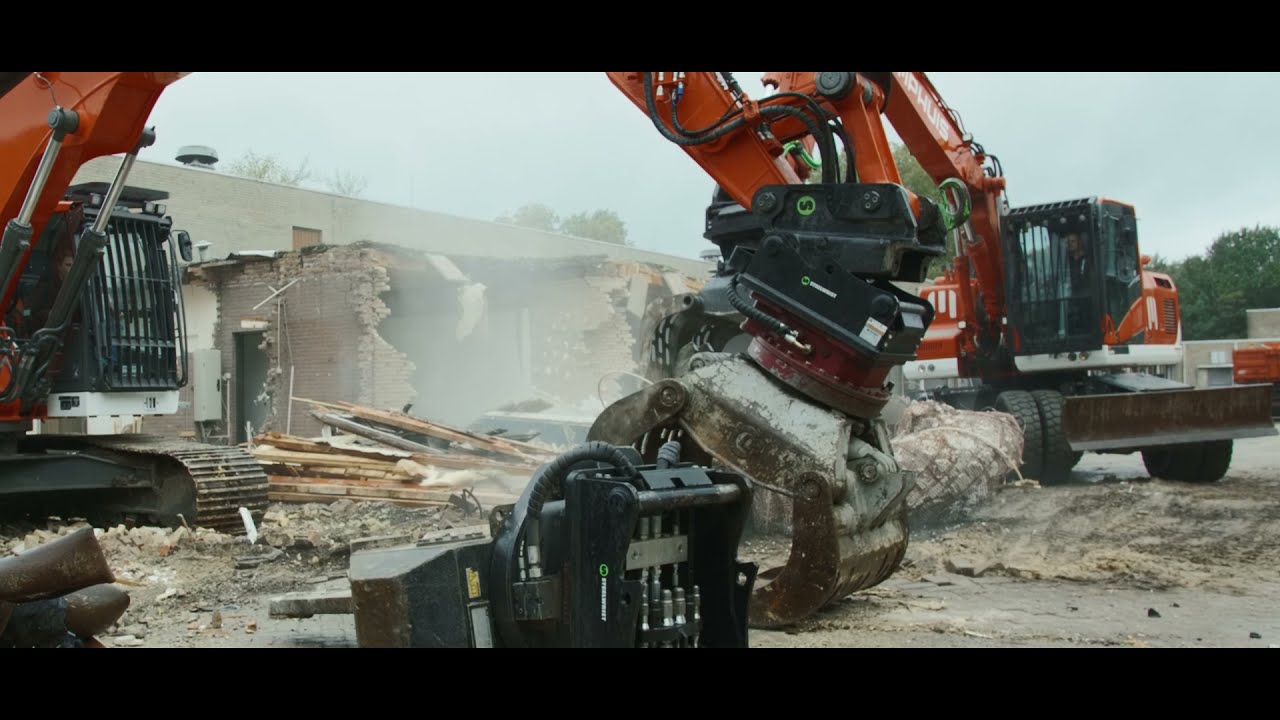 Always use the right tools for the job with Steelwrist SQ! | Demolition