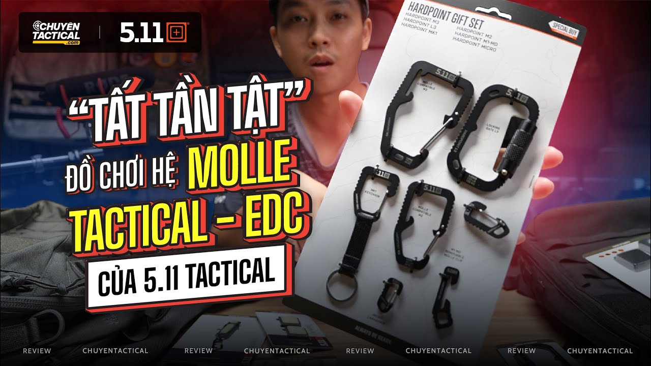[REVIEW] Bộ sưu tập phụ kiện Glow Marker, Hardpoint và Deploy LM3-USB của 5.11 Tactical