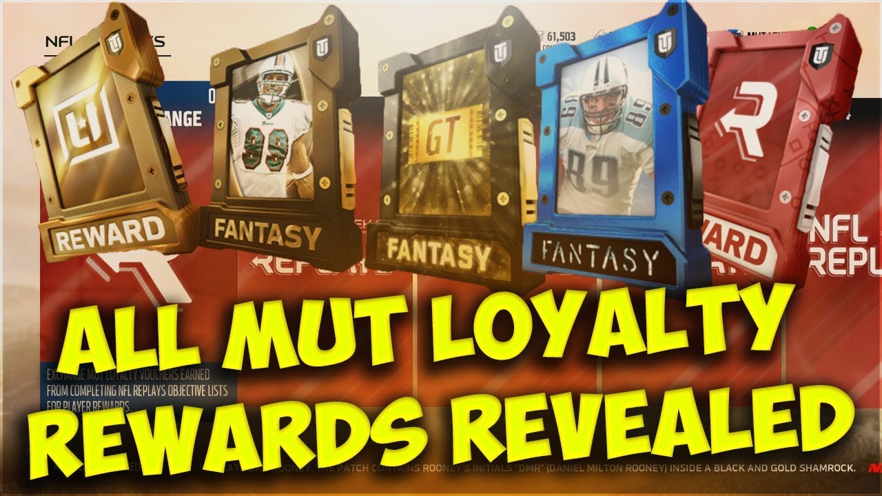 All Mut Loyalty Rewards Revealed! Free Golden Ticket! Ul - Madden 18 Ultimate Team Mut 18