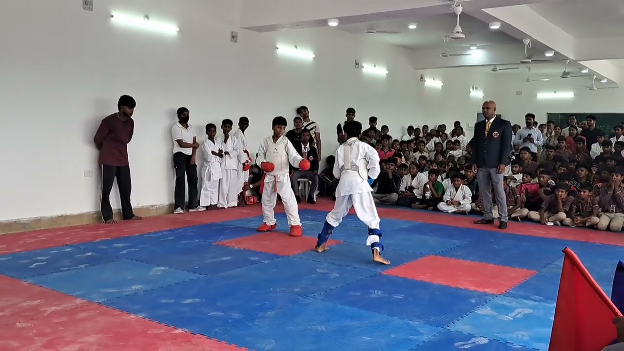 Karate under 14 Boys DAV NATIONAL SPORTS CLUSTER LEVEL TOURNAMENT