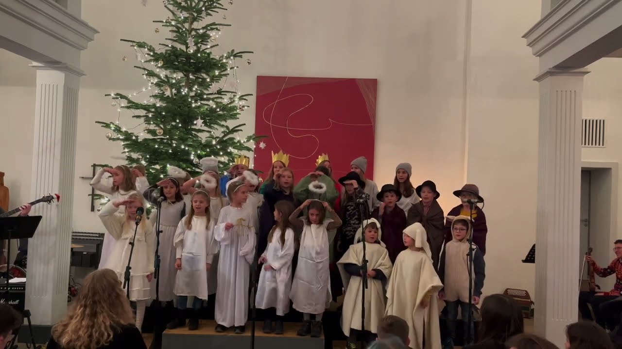 Krippenspiel Bergkirche 2022 - 03 Das ist ein Geschäft