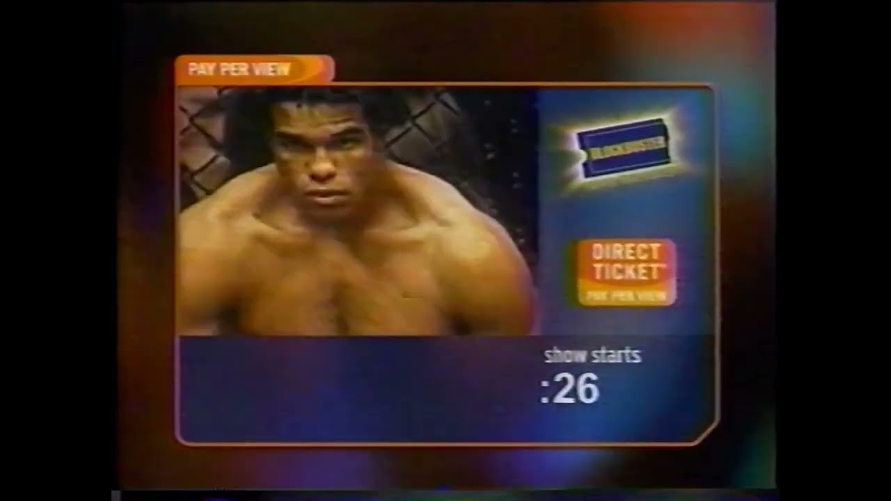 DirecTV PPV Blockbuster Direct Ticket Commercials from August 2002 (60fps)