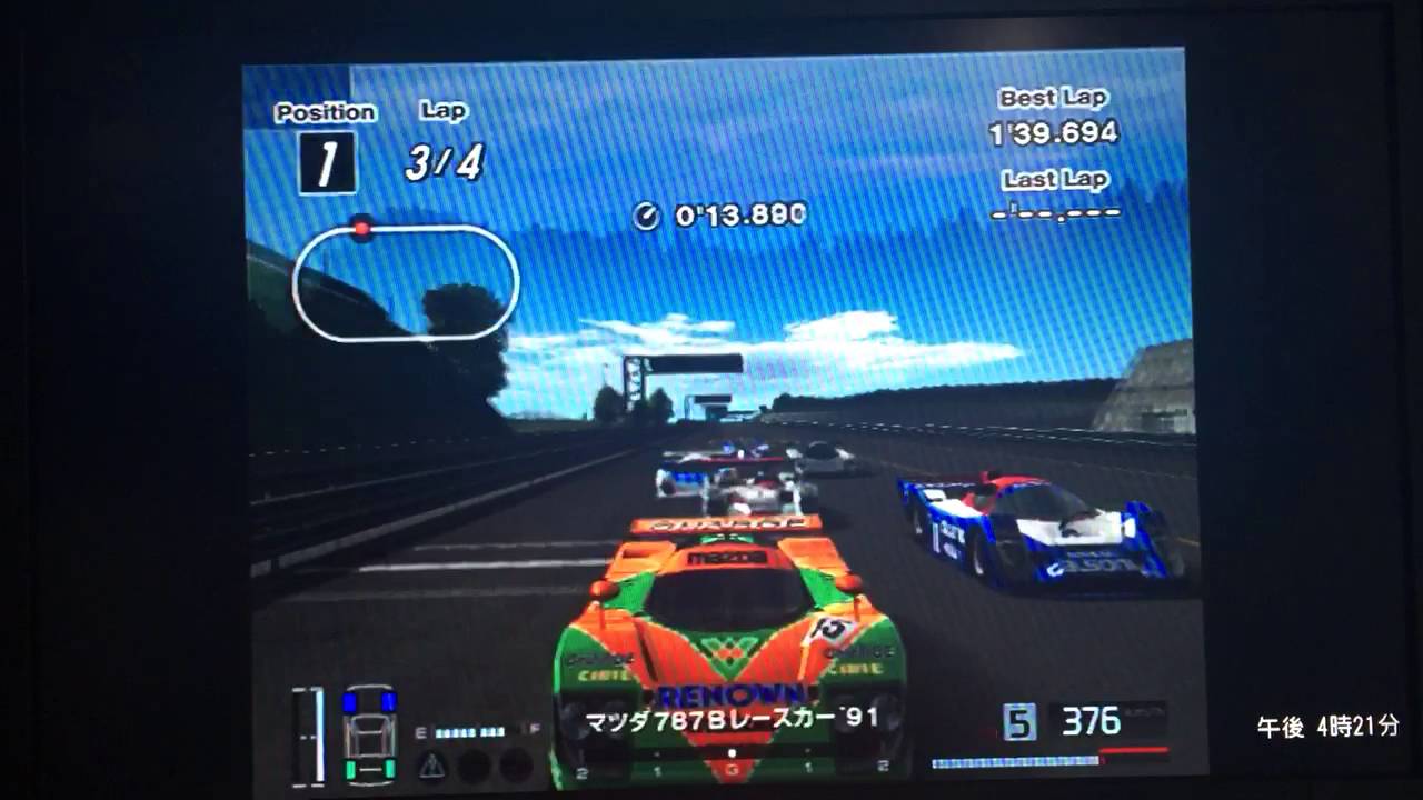 GT4 シングルレース マツダ 787B テストコース