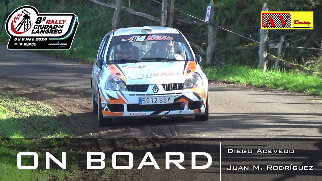 On Board Diego Acevedo - Juan M. Rodríguez | TC-4 Gargantada 2 | Rally Ciudad de Langreo 2024