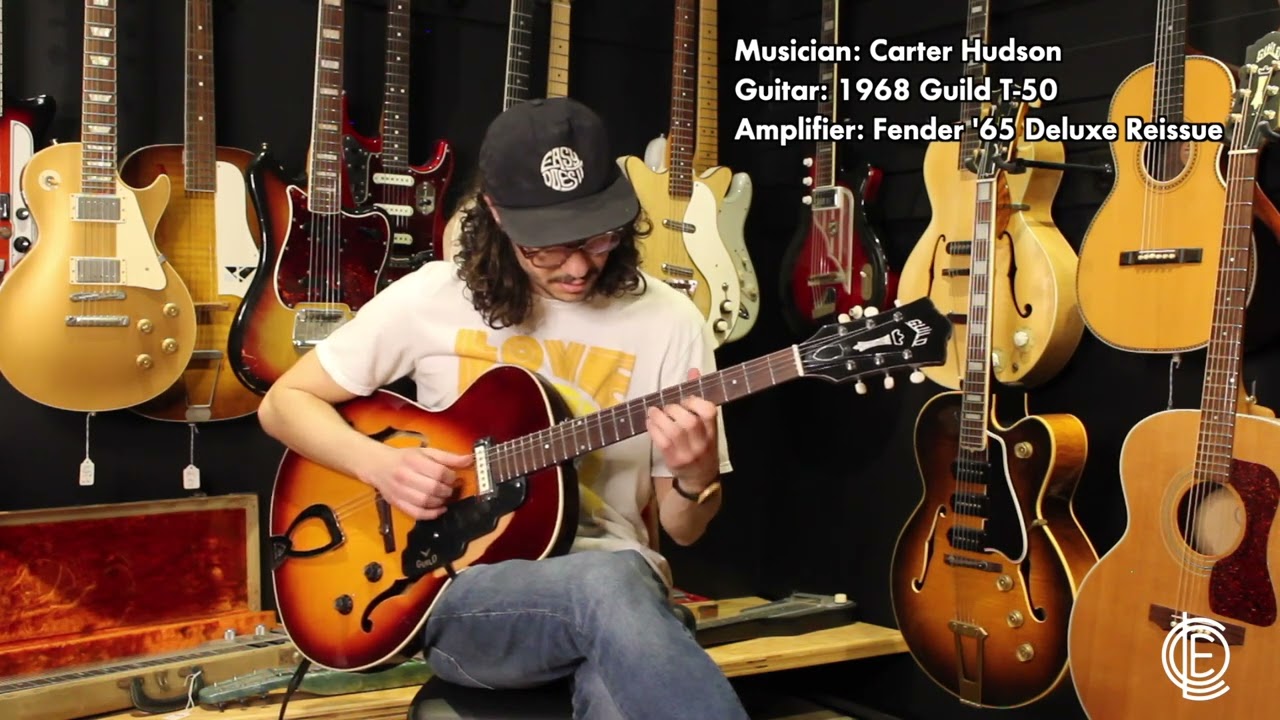 1968 Guild T-50 Guitar Demo