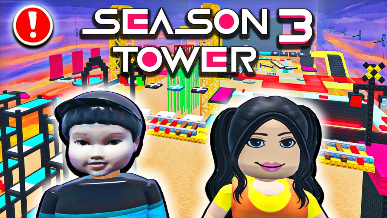 Squid Game 3  - 🦑Season 3🪢Jump Rope Tower (FULL WALKTHROUGH) - Roblox