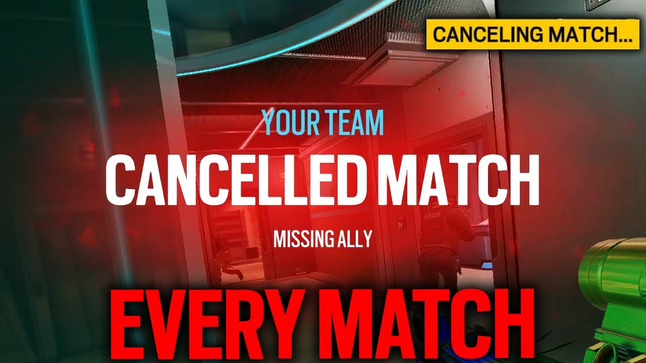 STOP CANCELLING MATCHES