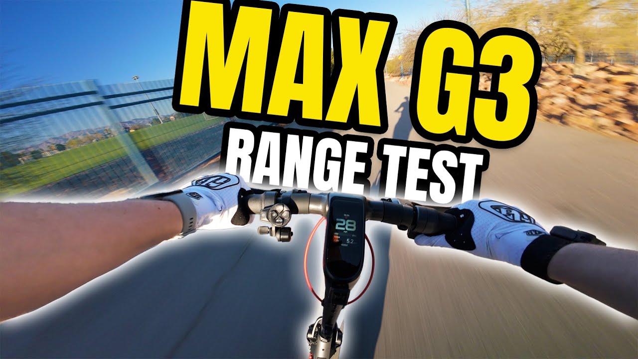 Segway MAX G3 Range Test: Max Speed Riding & More Impressions!