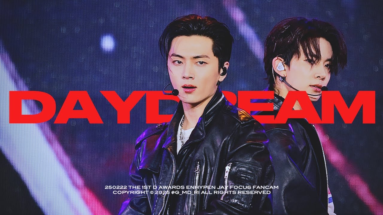 [4K] 250222 'Daydream' @ D AWARDS | 엔하이픈 제이 직캠 ENHYPEN Jay FanCam