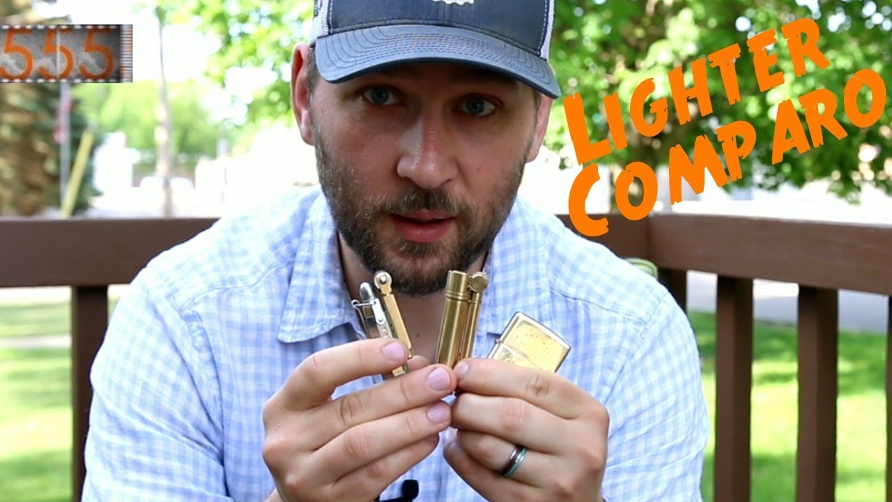 Лучшие зажигалки в мире! Сравнение зажигалок Douglass Field L, Zippo и Trench от 555 Gear