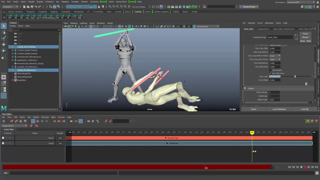 Maya 2017: TimeEditor