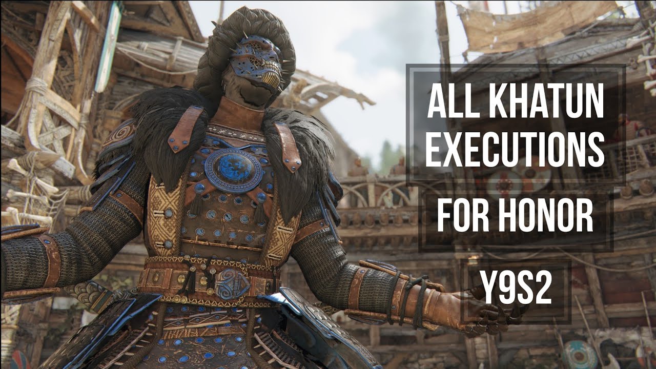 FOR HONOR All Khatun Executions (Y9S2)