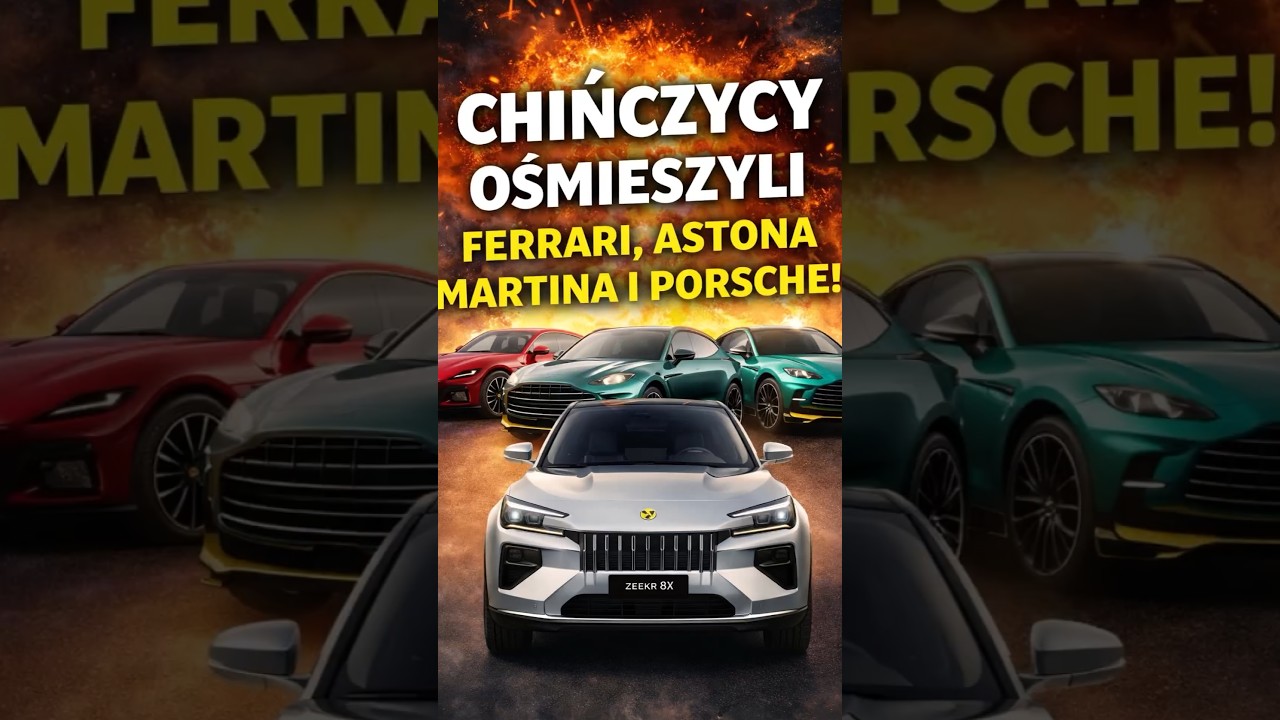Chińczycy ośmieszyli wszystkie europejskie legendarne marki jak Ferrari Lamborghini czy Aston Martin