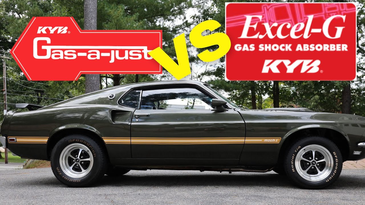 Сравнение KYB Gas-A-Just и KYB Excel-G