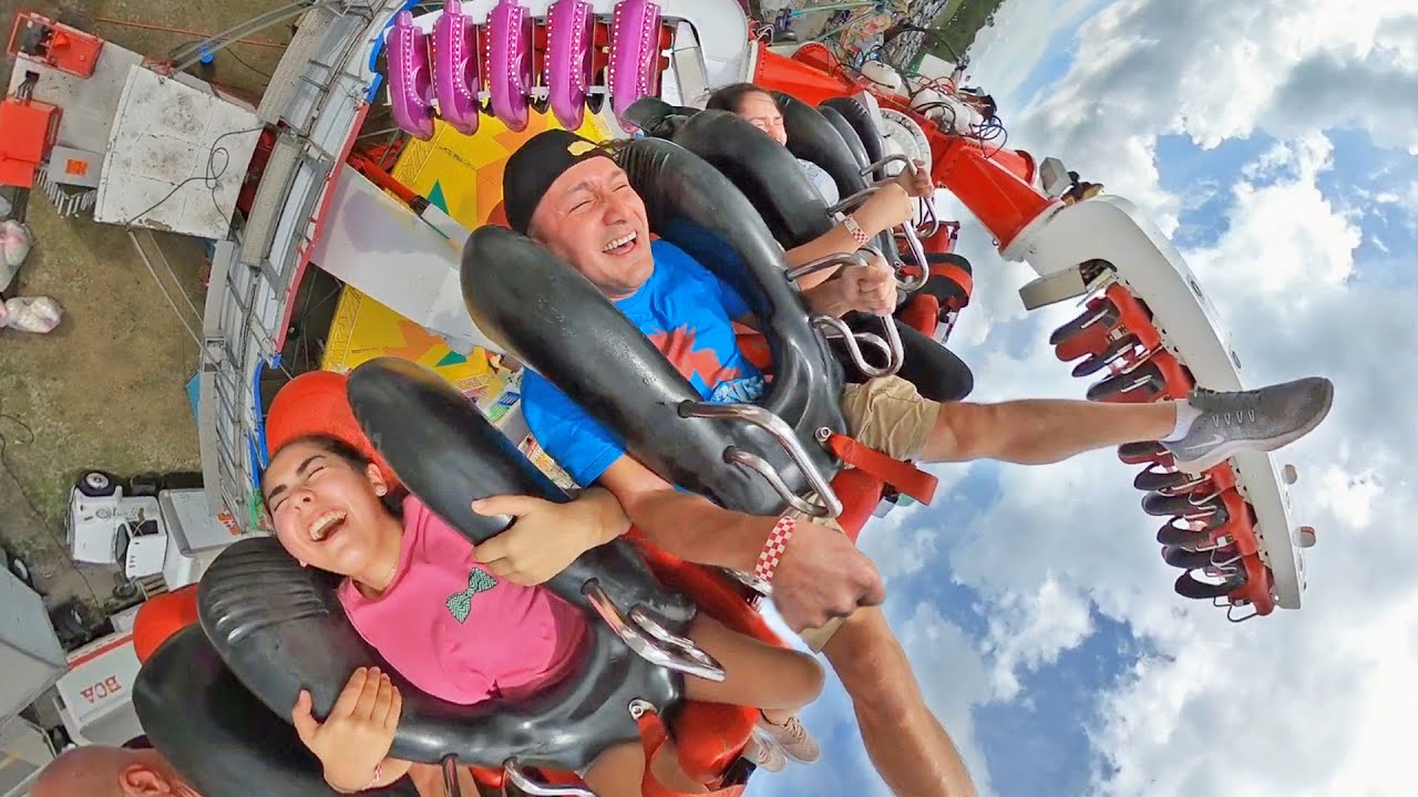 Never get on this Terrifying Carnival Ride!!!