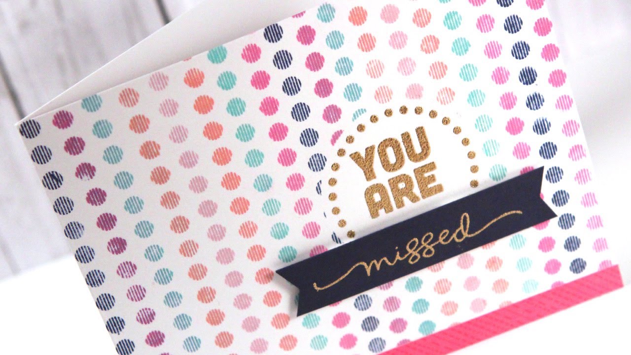 You Are Missed - February 2014 Card Kit
