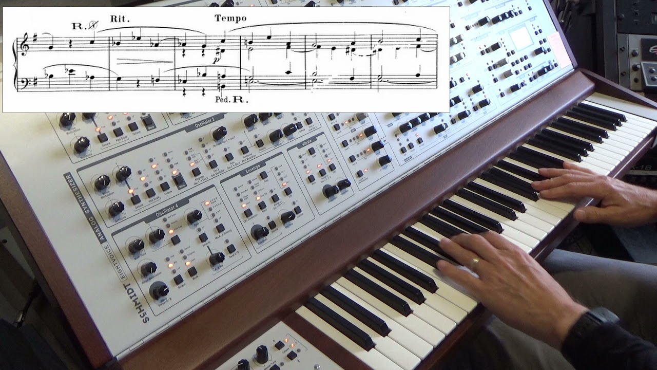 Louis Vierne: R&ecirc;verie on Schmidt Synthesizer