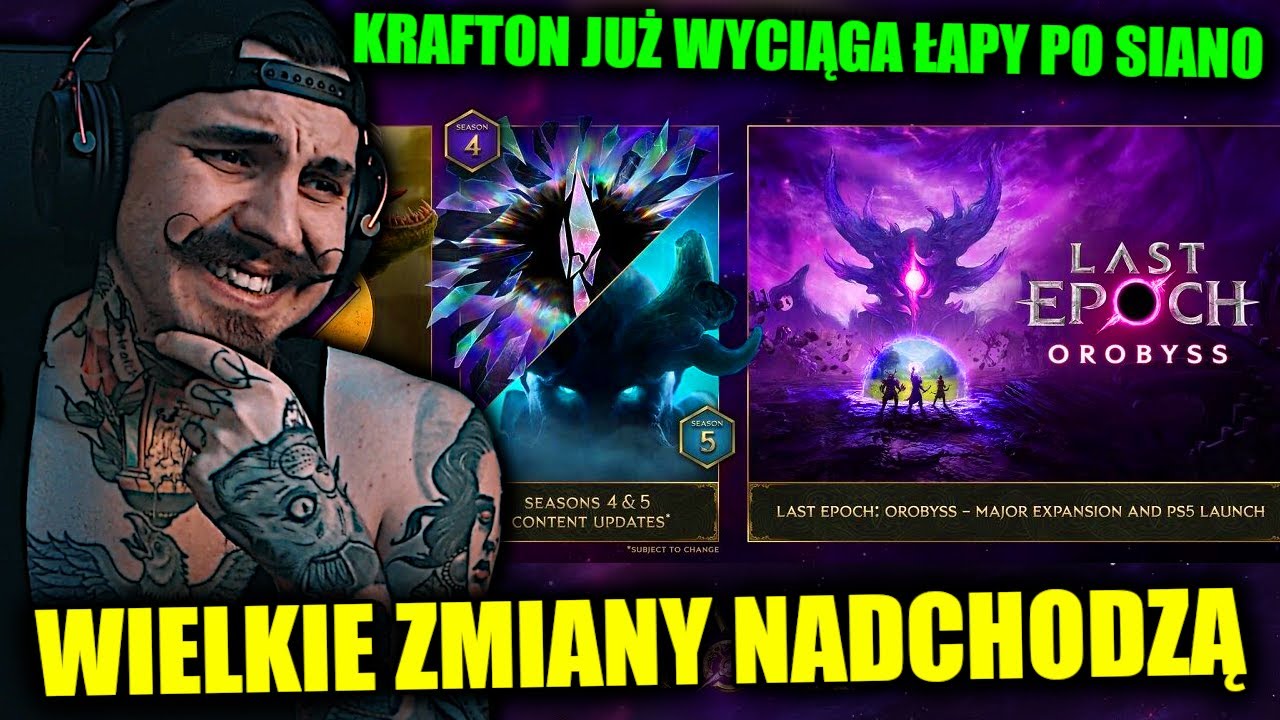 Krafton Rozpoczyna DOJENIE Graczy Last Epocha..