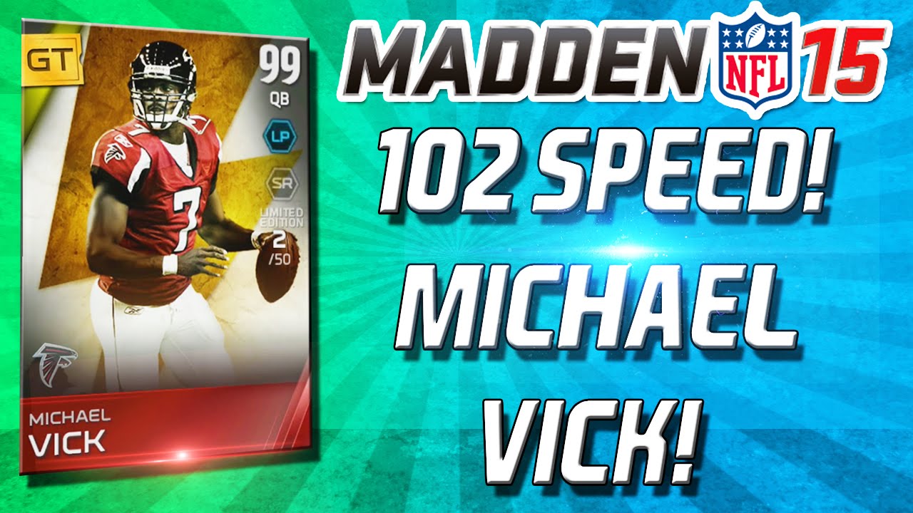 Madden 15 Ultimate Team - GOLDEN TICKET VICK! 102 SPEED! FREE AGENT CARDS! - MUT 15