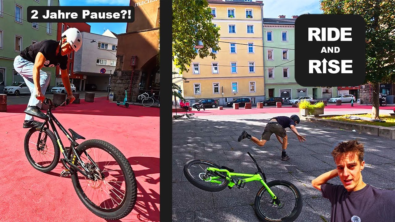 Street Trial Bike COMEBACK 🚲 Brutale Lines in Linz |Ride and Rise #8|
