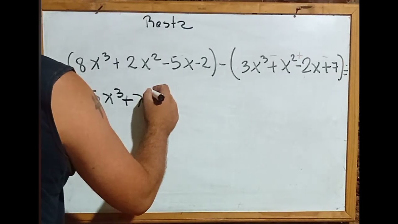 POLINOMIOS: Simplicidad polinomios, sumas, resta y multiplicacion #polinomios 