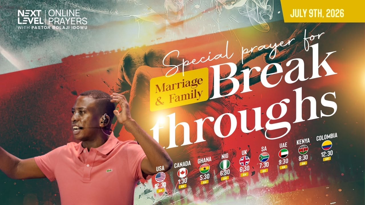Next Level Prayers || Morning Preayers For supernatural Divine Favour || July 9th 2026