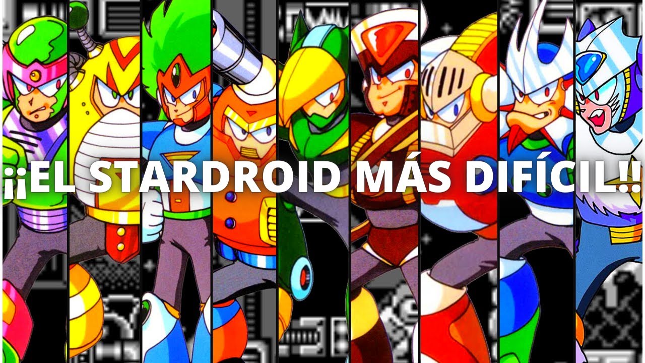 MEGA MAN V - Del Stardroid mas facil al mas dificil