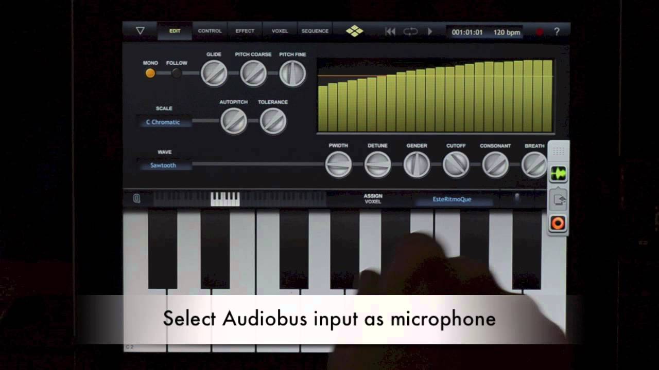 iVoxel - Vocoder for Audiobus