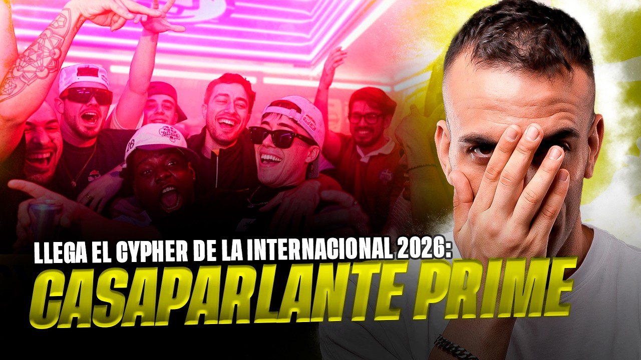 CYPHER DE CAMPEONES 🏆🇨🇱 FINAL INTERNACIONAL REDBULL 2026 EN CASAPARLANTE Reacci&oacute;n
