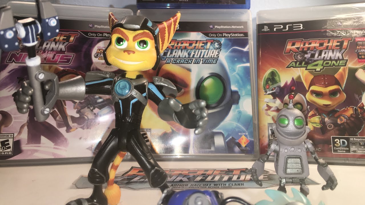 DC Direct Ratchet and Clank Figure Review!
