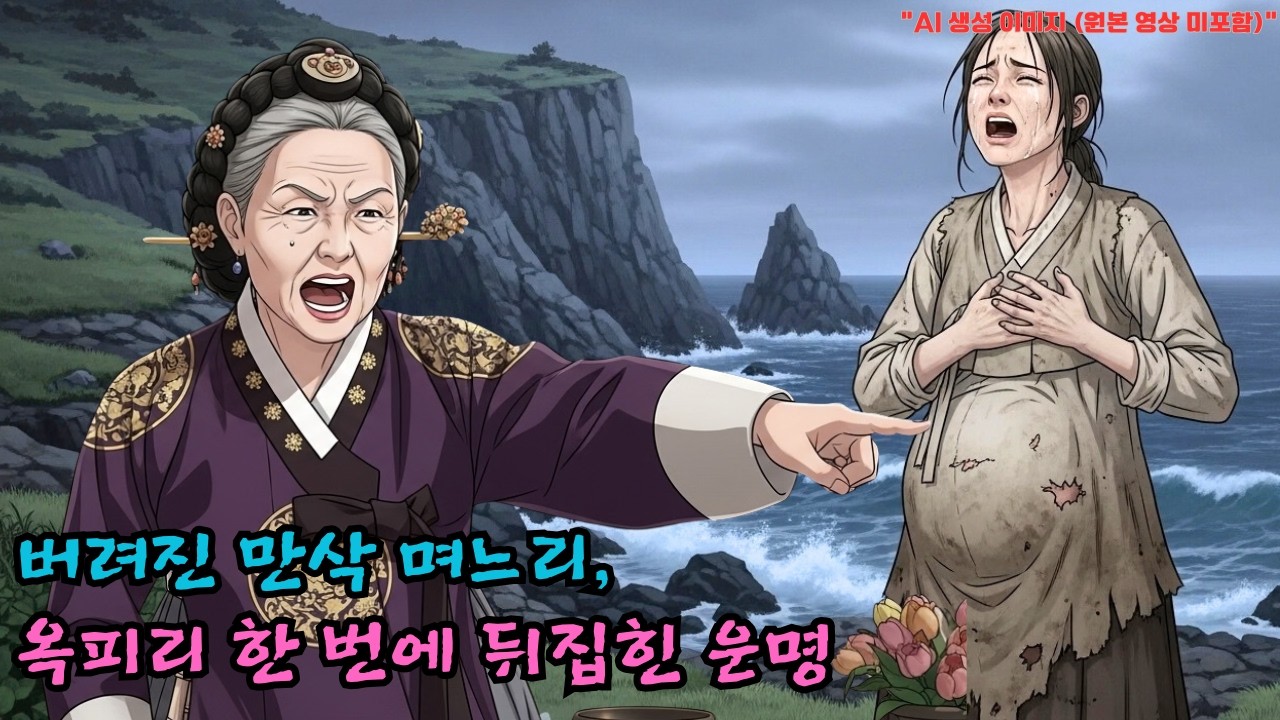 죽으라고 바닷가에 버려진 만삭 며느리… 그녀가 옥피리 한 번 불자 시어머니가 무릎 꿇은 사연