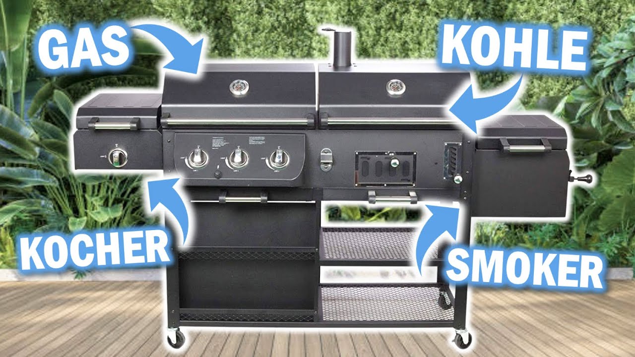 Beste KOMBIGRILLS | Top 3 Kombigrills 2026 (Gas, Kohle, Smoker, Kocher)