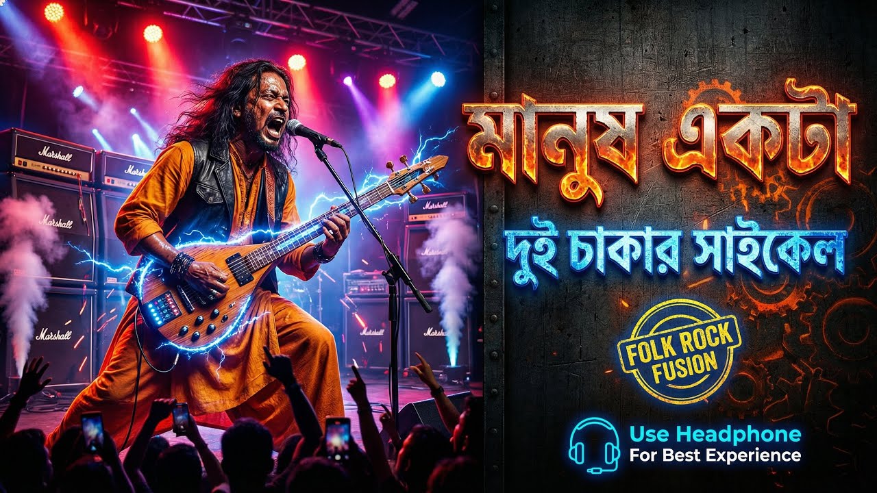 Manush Ekta Dui Chakar Cycle (মানুষ একটা দুই চাকার সাইকেল) | Hard Rock Version 2026 | NextGen Vibes