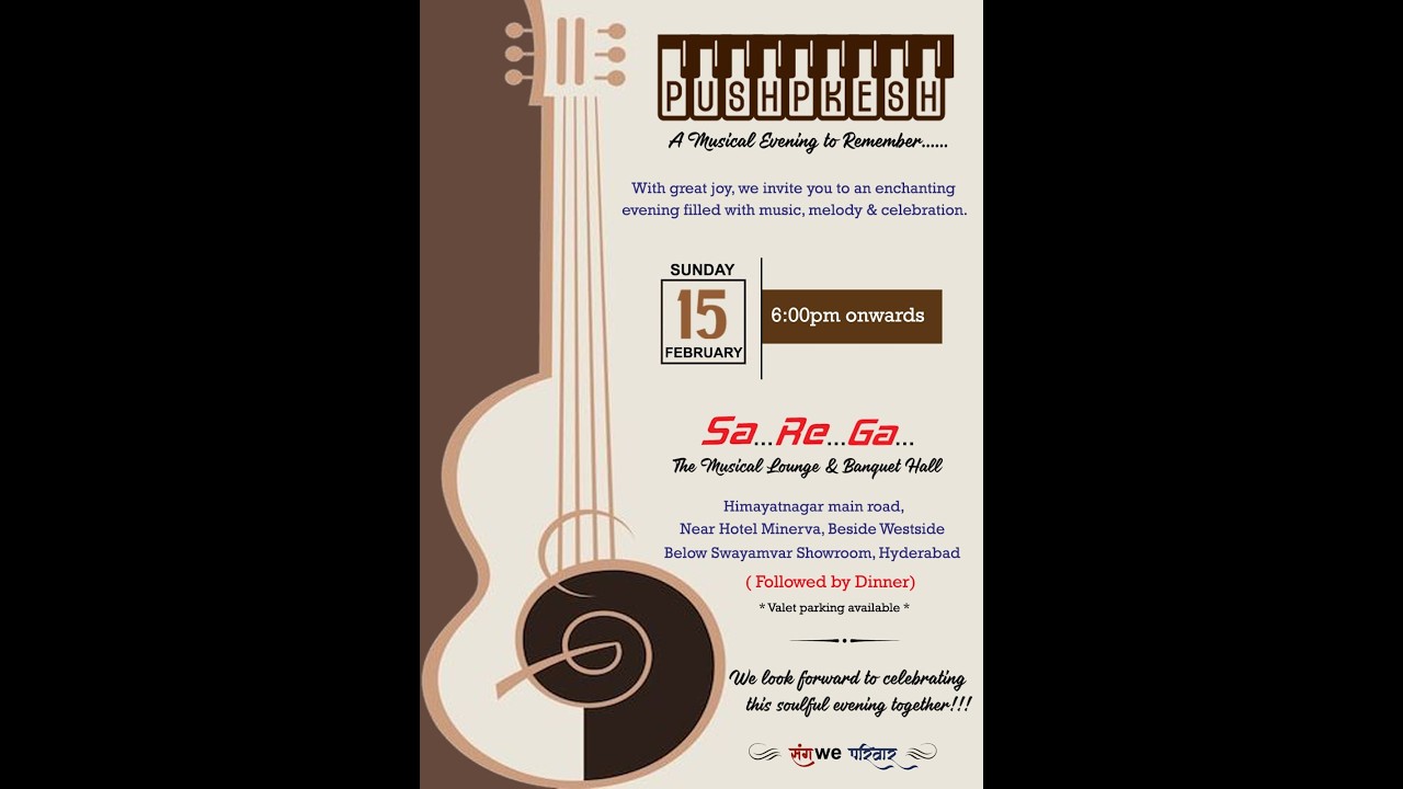 PUSHPKESH A MUSICAL EVENING TO REMEMBER