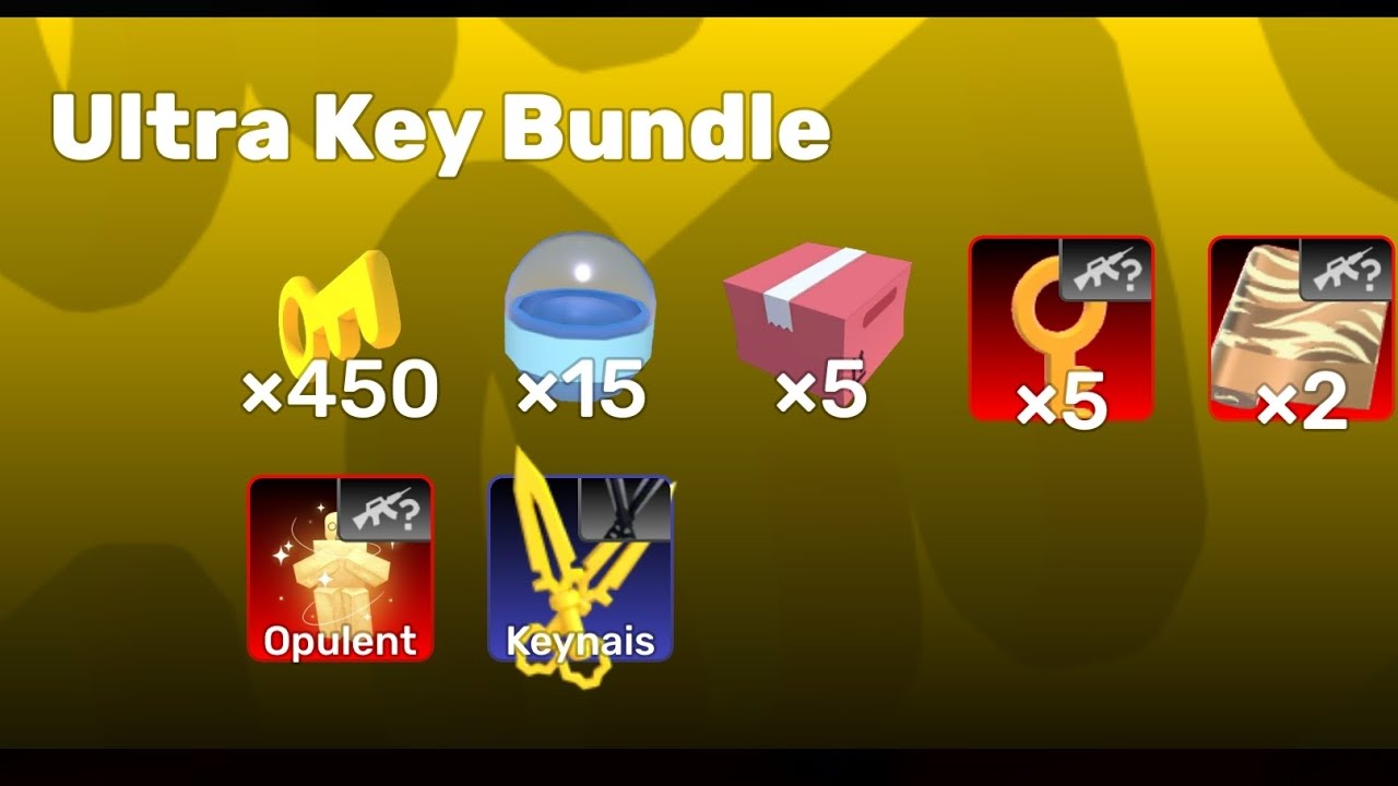 I have bought the Ultra key Bundle