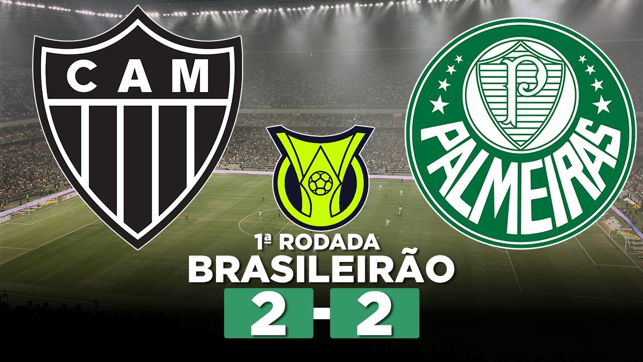 ATLÉTICO-MG x PALMEIRAS AO VIVO Campeonato Brasileiro Série A 2026 1ª Rodada | Narração