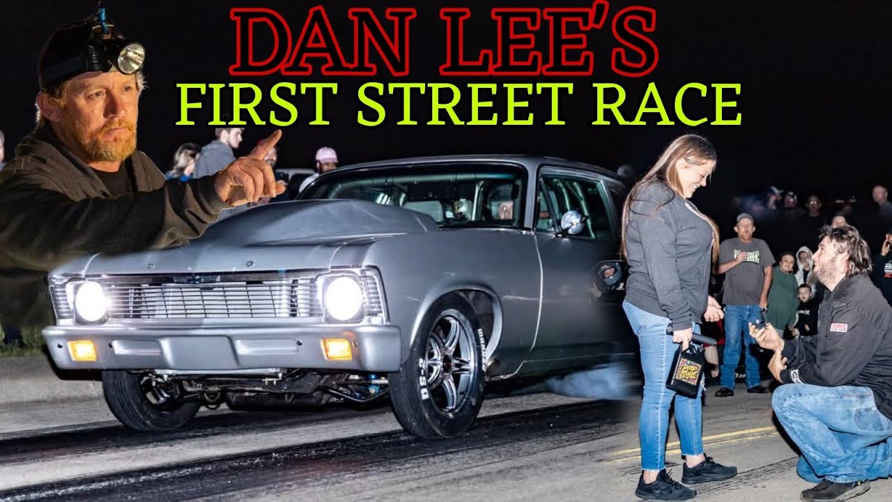 Dan Lee's first small tire street race- gun shots, engagement and nonstop mexico action cashdays