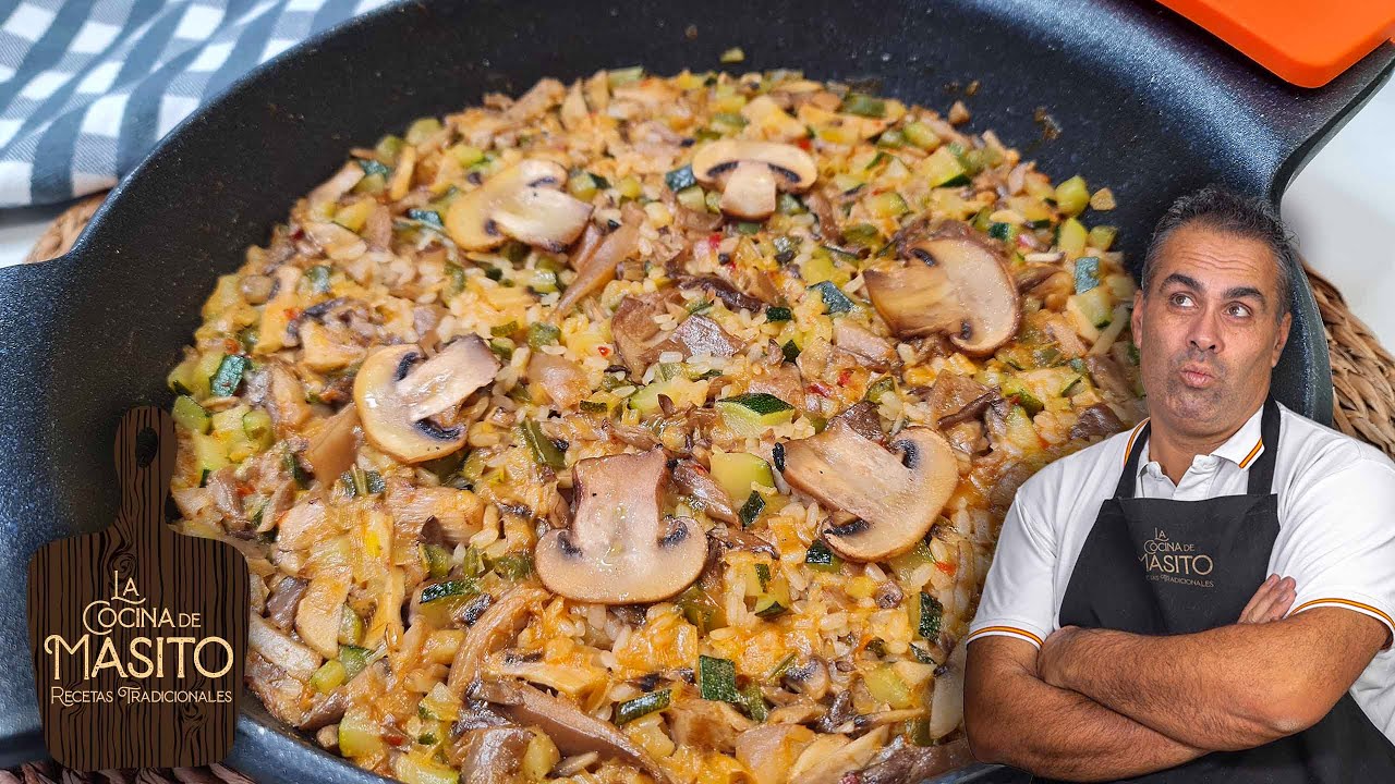 Receta sana de arroz, rica y muy facil