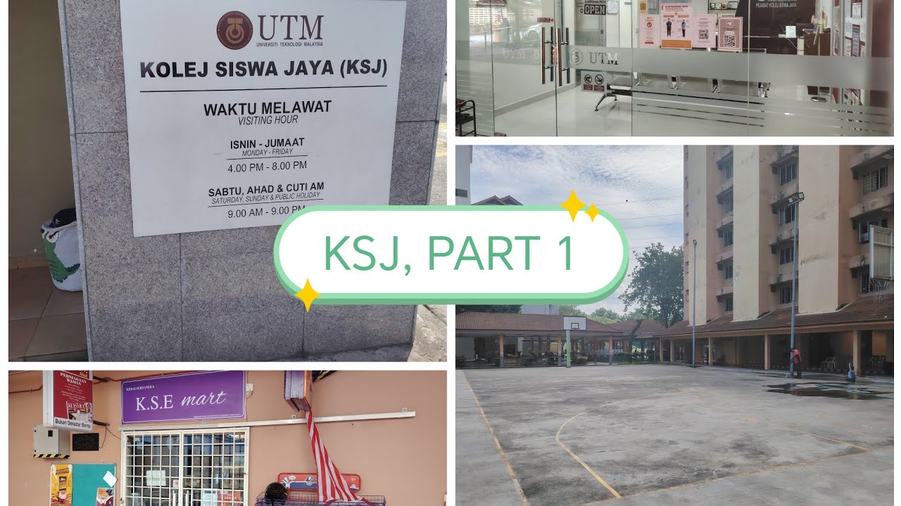UTM KL DORM, KSJ | PART 1 | UNIVERSITI TEKNOLOGI MALAYSIA