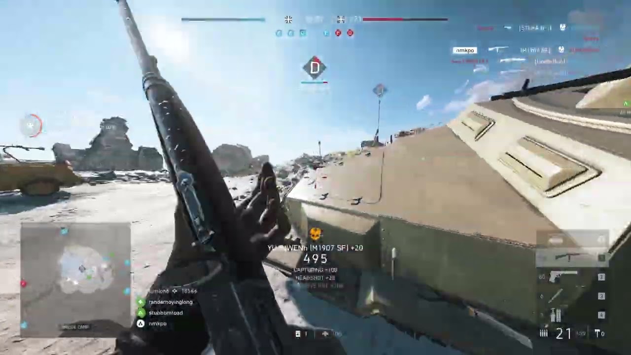 Battlefield 5 Conquest Gameplay