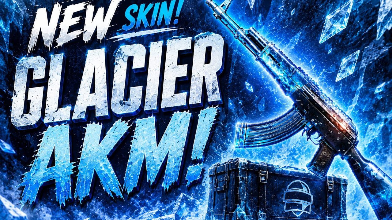 🔥 300+ Coupons AKM Glacier Classic Crate Opening | AKM With This Trick 