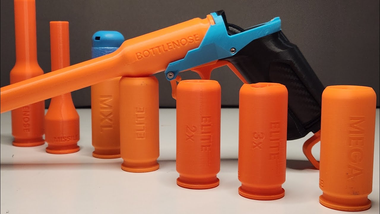 Slug Print and Build Guide - 3D Printed Blaster Assembly
