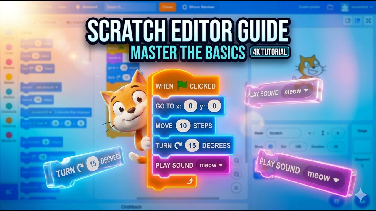 Master the Scratch Editor in 10 Minutes!