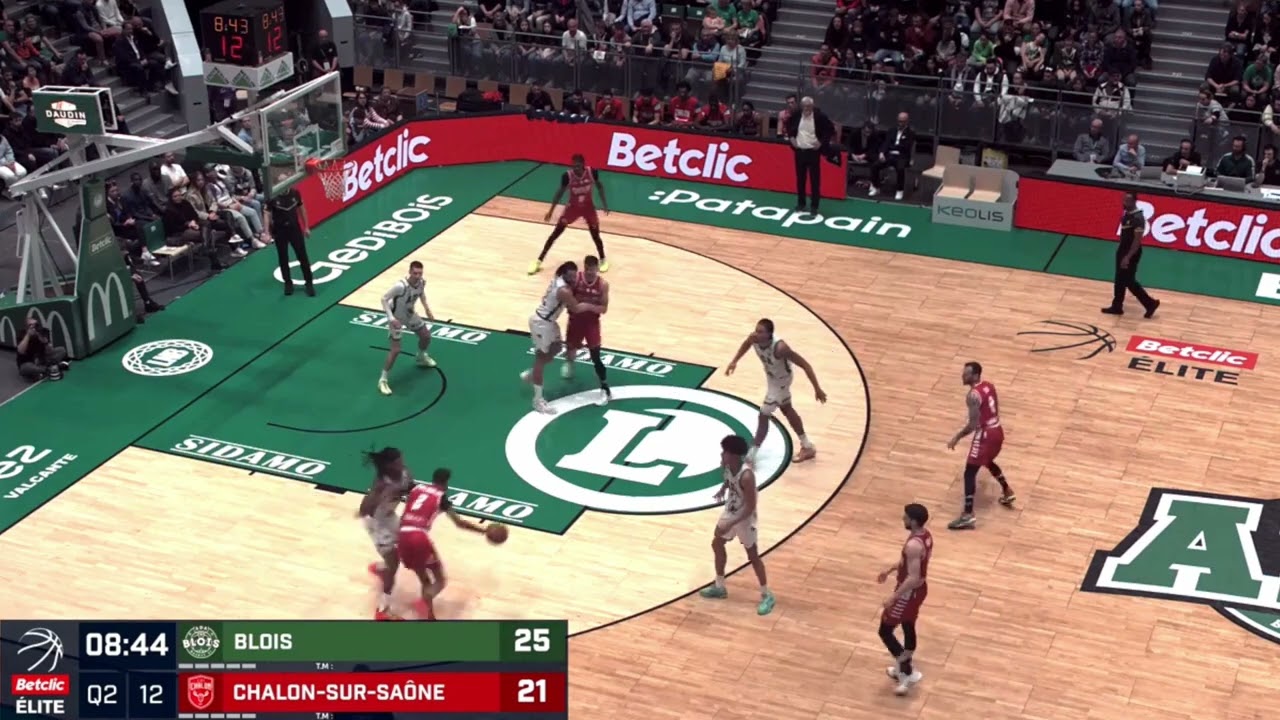 Dirk Williams 23/24 Chalon Second Half Highlights