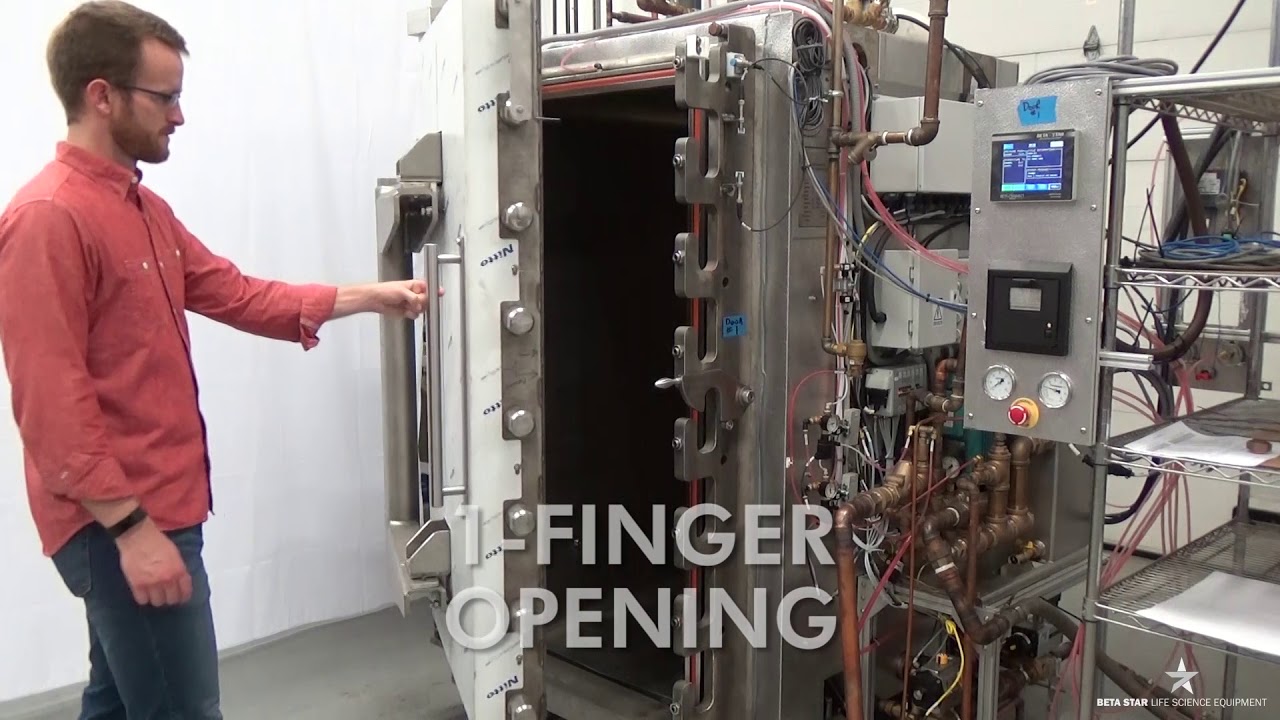Lift and Swing Sterilizer Hinged Door from Beta Star