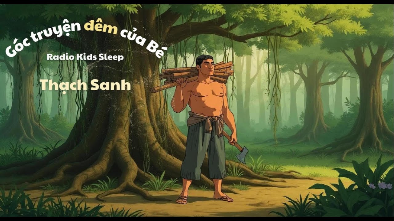 🌙 Sleep 15 | Thạch Sanh – Truyện Cổ Tích Việt Nam | Radio Kids Sleep