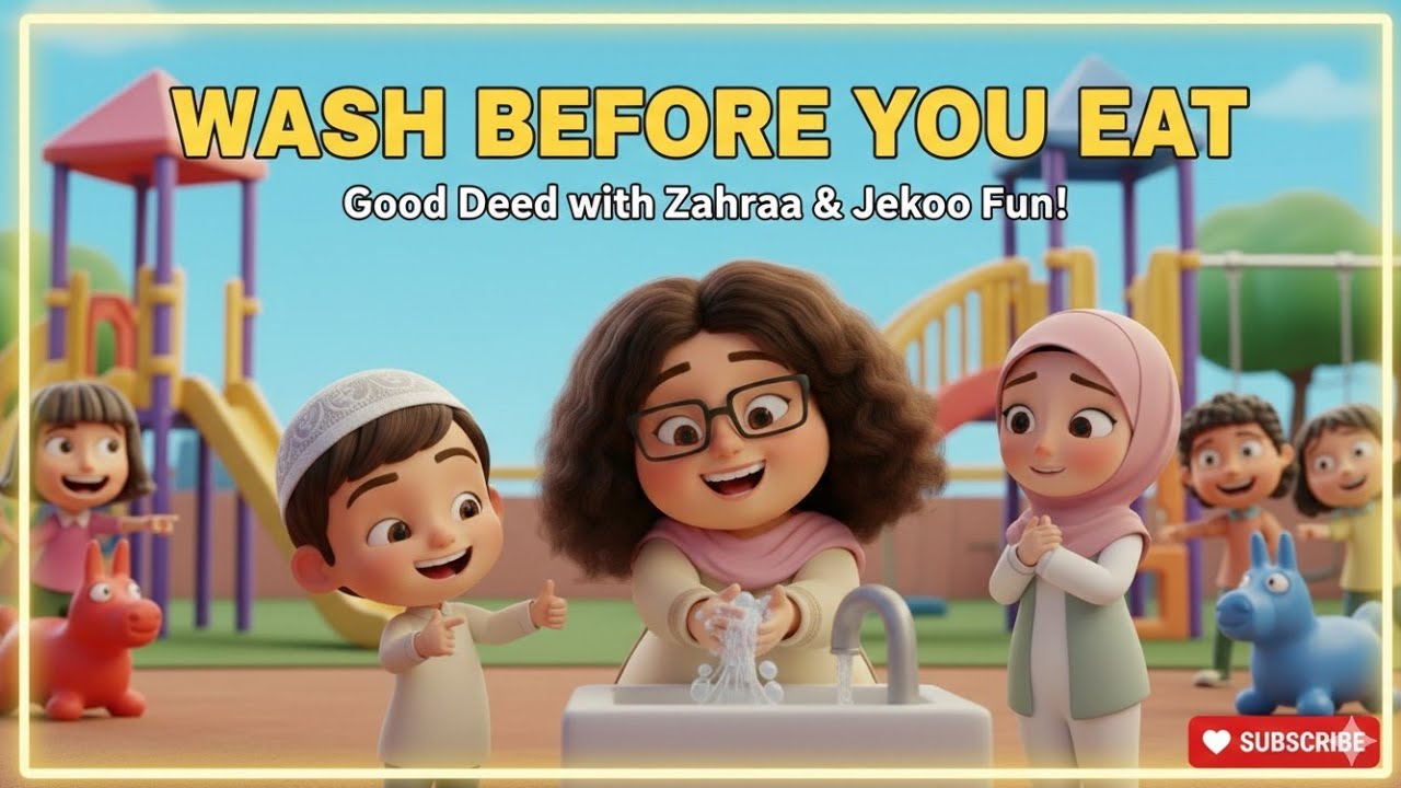 Jekoo Moral Story 😂 | Wash Hands Before Eating | Good Habits for Children
