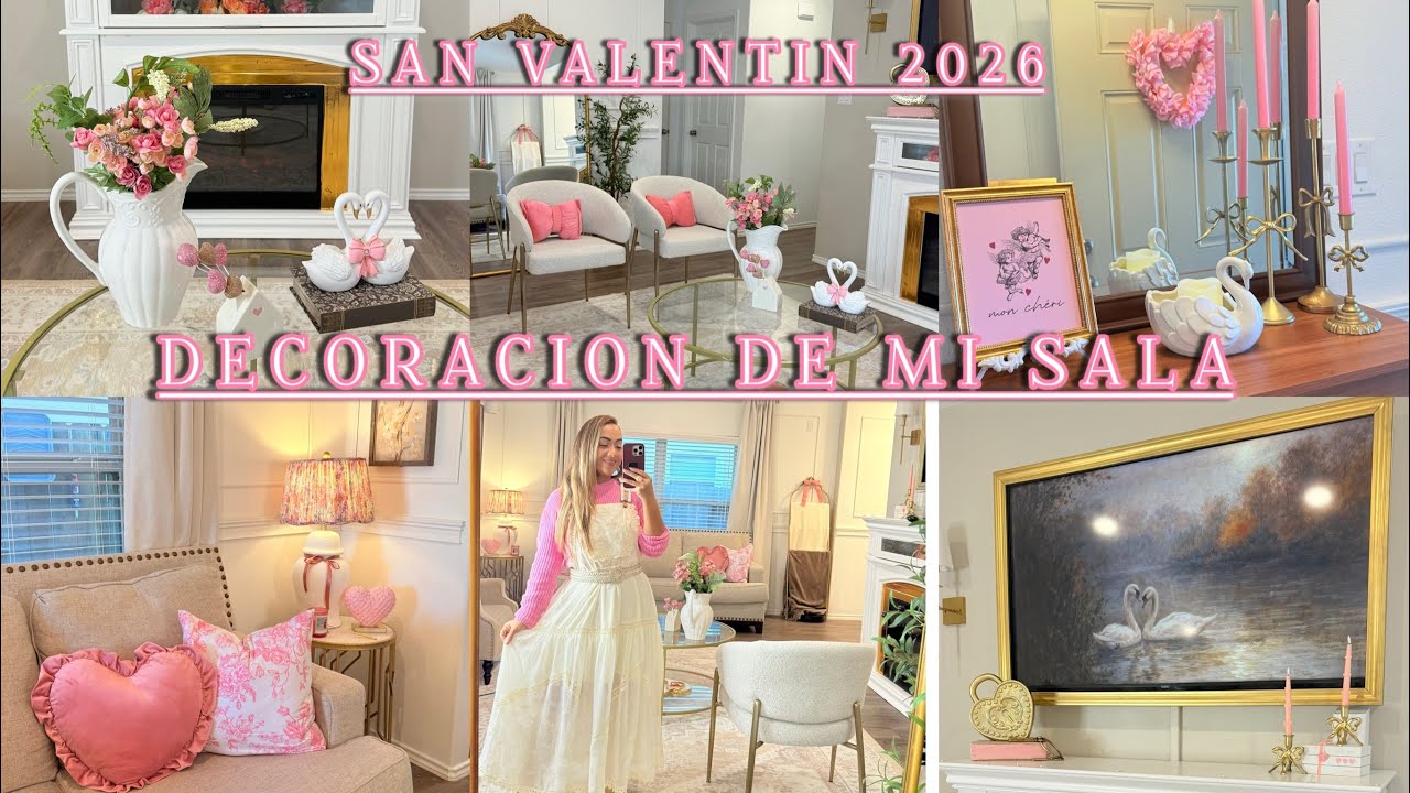🎀🦢NUEVA DECORACION🎀🦢SAN VALENTIN 2026🩷