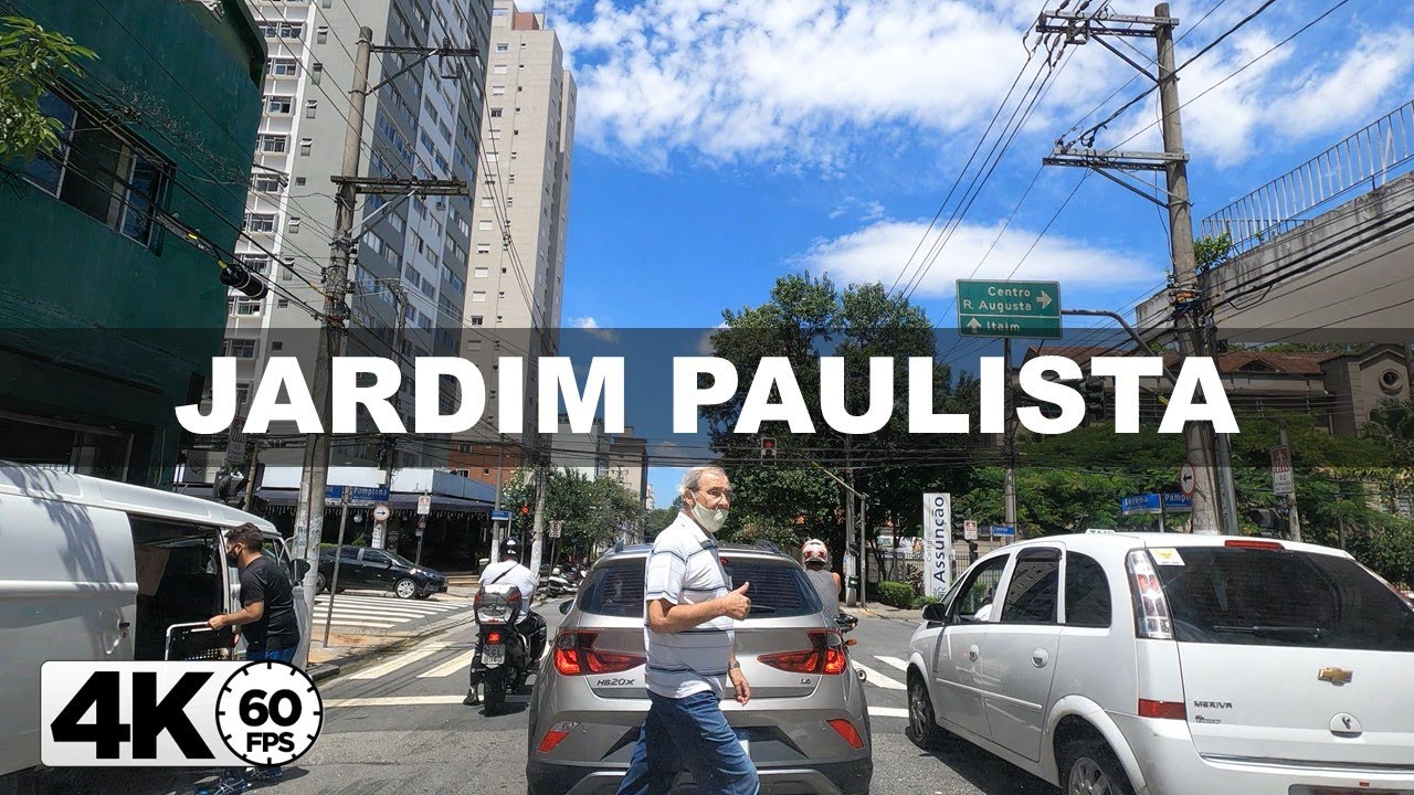 [4K60fps] Driving Jardim Paulista Sao Paulo Brazil -MT4K-