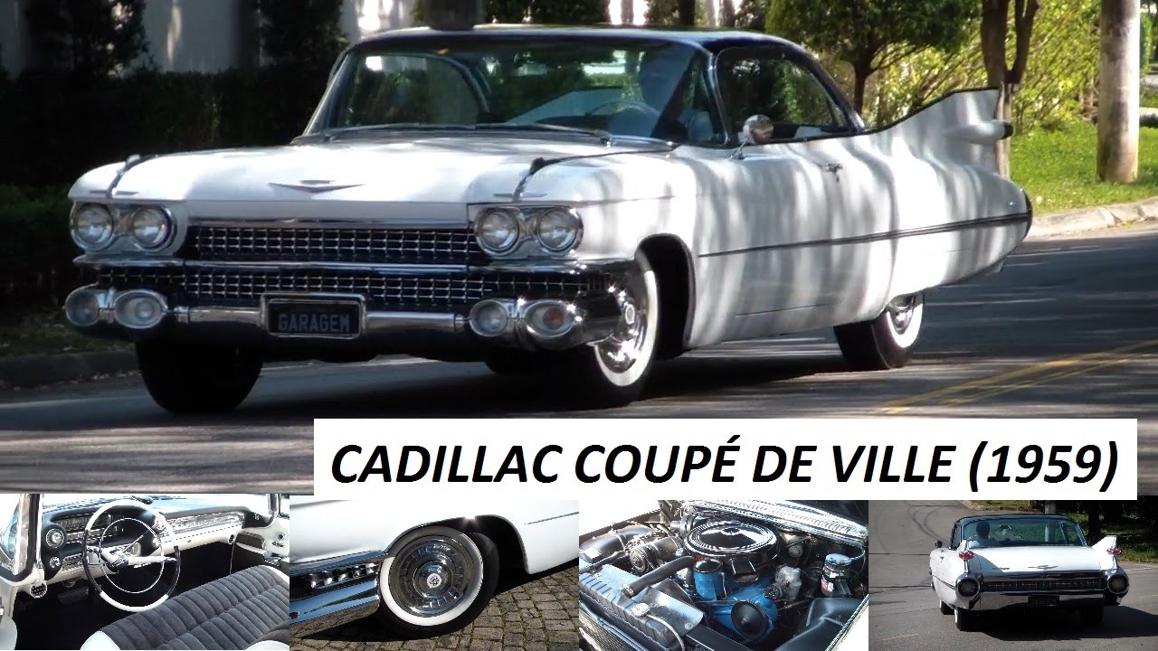 Garagem do Bellote TV: Cadillac Coupé De Ville (1959)
